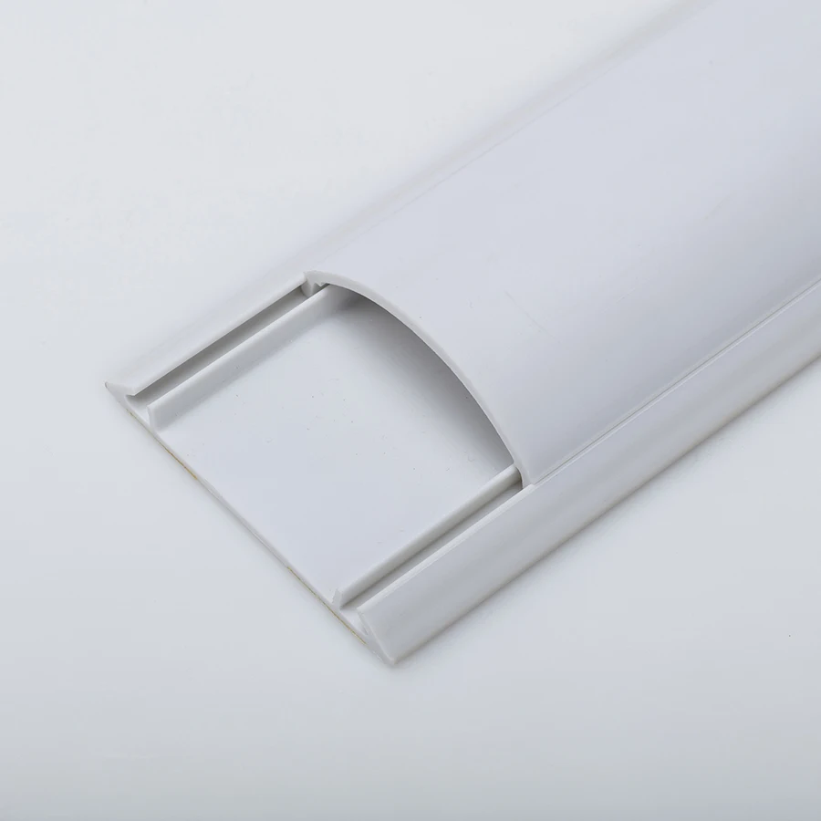 
EASCO PVC Electrical Round Type Wiring Duct Decorative Floor Trunking Sizes 