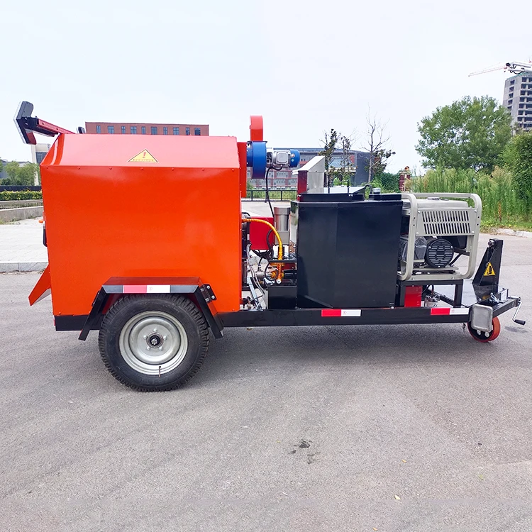 China Factory Portable Mini Asphalt Mixer For Road Construction Mobile Small Hot Asphalt Mixing Machine
