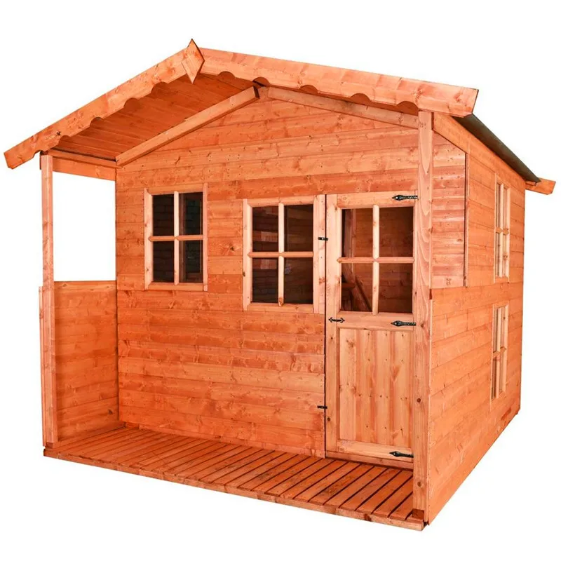 
Wooden Outdoor Playhouse for Kids customized made wood house 