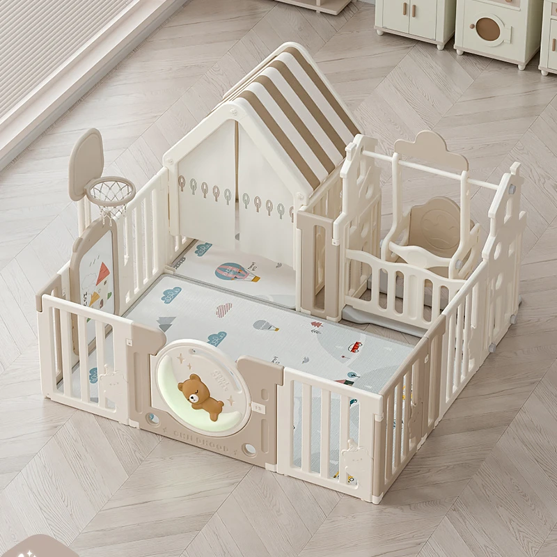 EN71 kids furniture manufacturer high quality baby playpens indoor play area for baby corral ninos baby pen playpens