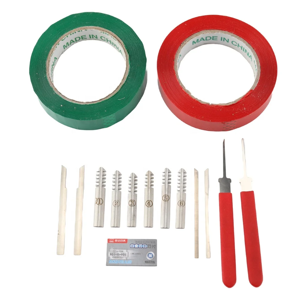 Yue Ma 15pcs Civil door lock unlocking practice lock pick set locksmith tools Yue Ma Read Open Set Tool 15pcs set