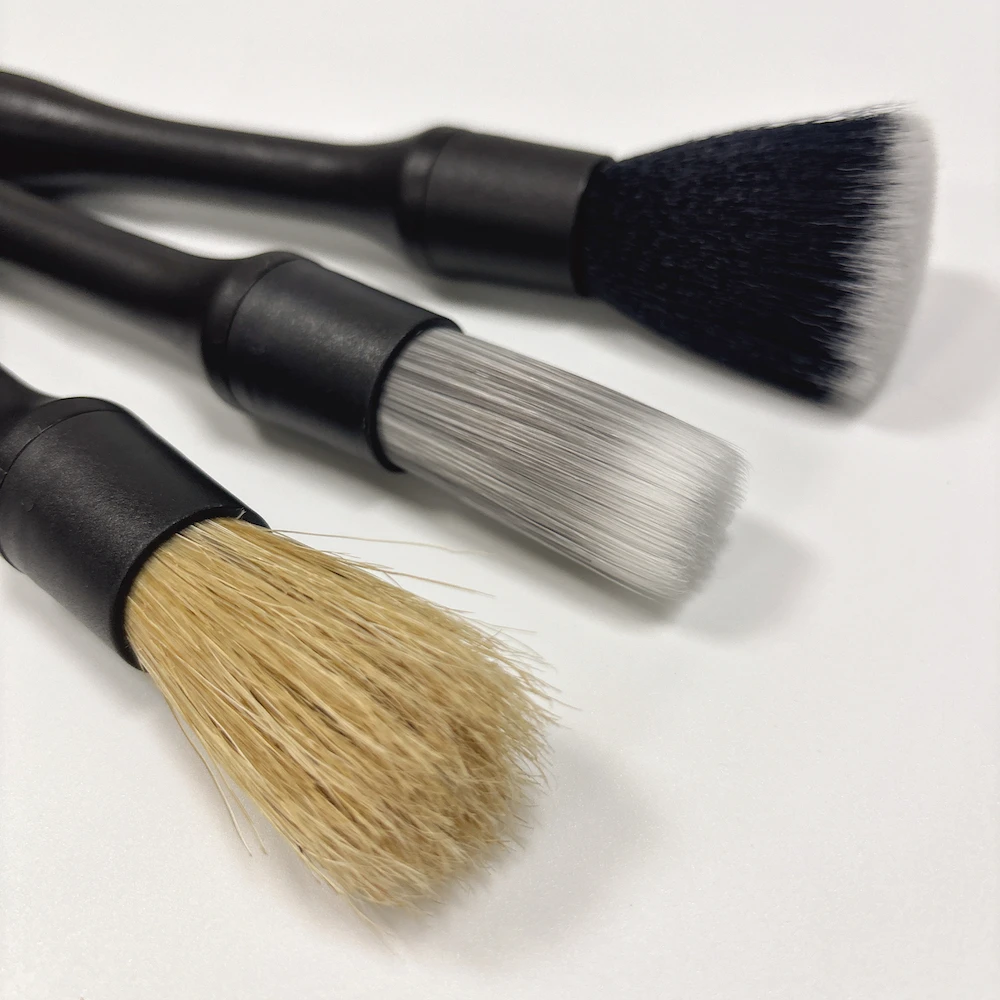 High Quality Ultra Soft Auto Vehicle Tire Care Cleaning Washing Car Wheel Detailing Brush Brushes Pack Detail Kit Set