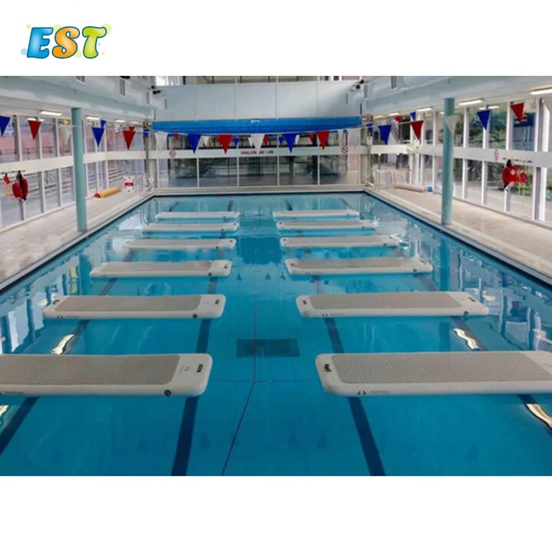 High Quality Aqua Fitness Aquatic Inflatable Yoga Mats for Water