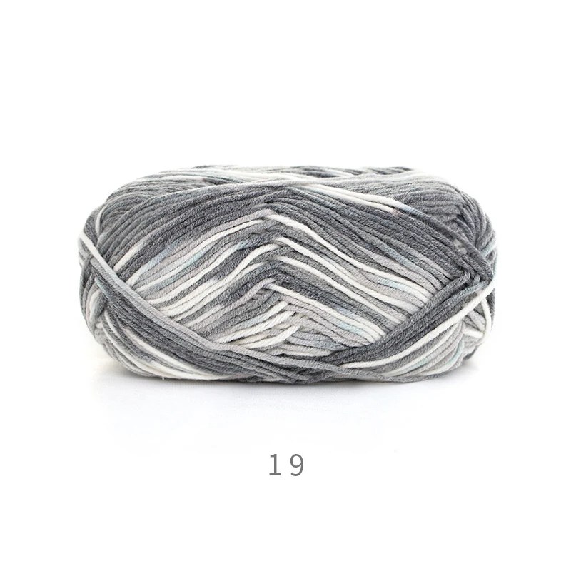 
Yarncrafts Ring Spun 4 Ply Hand Knitting Cotton Acrylic Blended Fancy Yarn For Sweater 