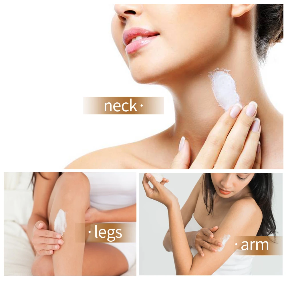 Private label factory price bottle pump 300ml body lotion whitening  for caramel skin