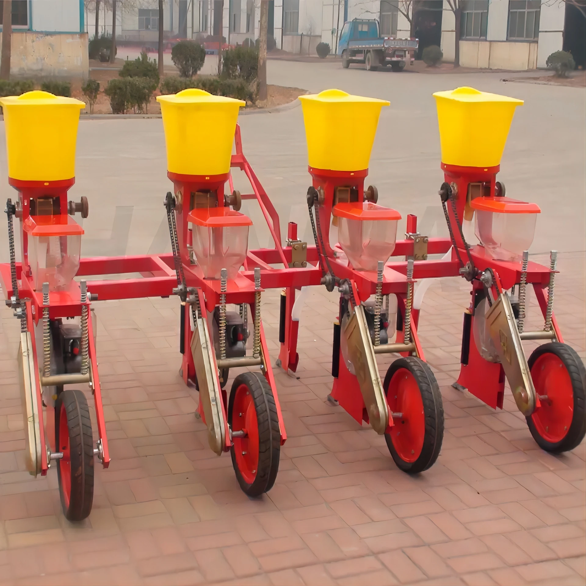 Farm Tractor mounted 3-point Corn Fertilizer Seeder sowing machine corn planter