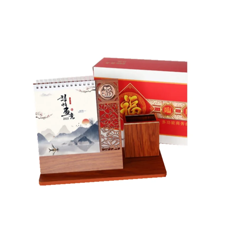 Manufacturers 2022 new calendar fashion simple advertising promotion Of Chinese style wholesale