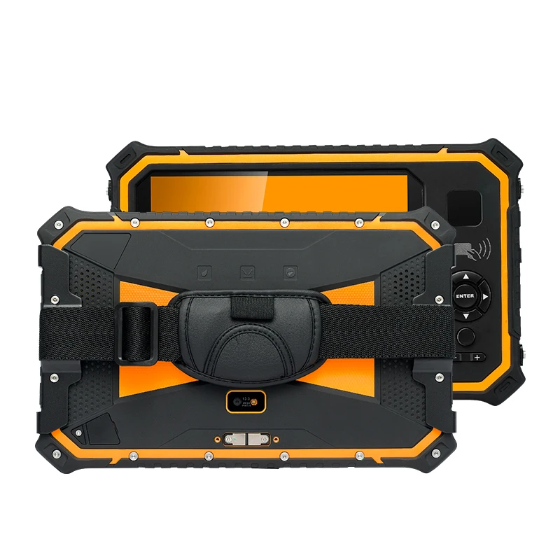  T80(2020) промышленный прочный планшетный пк 8 дюймов 4G lte GPS GNSS NFC RFID ридер настольный штрих-код RTK отпечаток пальца IP66