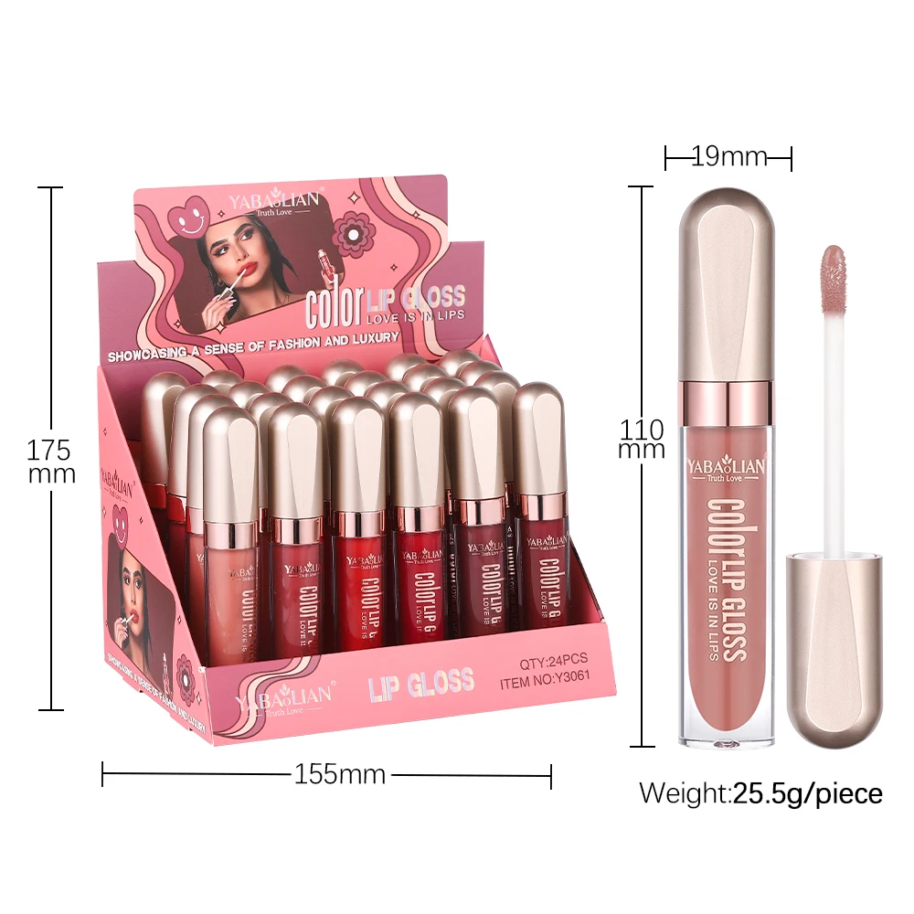 Matte Liquid Lipstick 24colors Waterproof Liquid Lipsticks Makeup Long Lasting Lip Gloss for Lip Makeup for Women and Girls