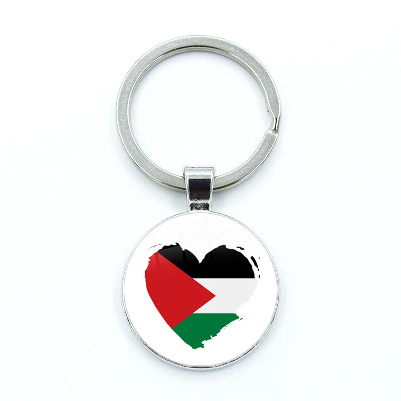 American National Flag Keychain Brazil Chile Argentina Peru Colombia National Flag Metal Keychain Tourism National Souvenir
