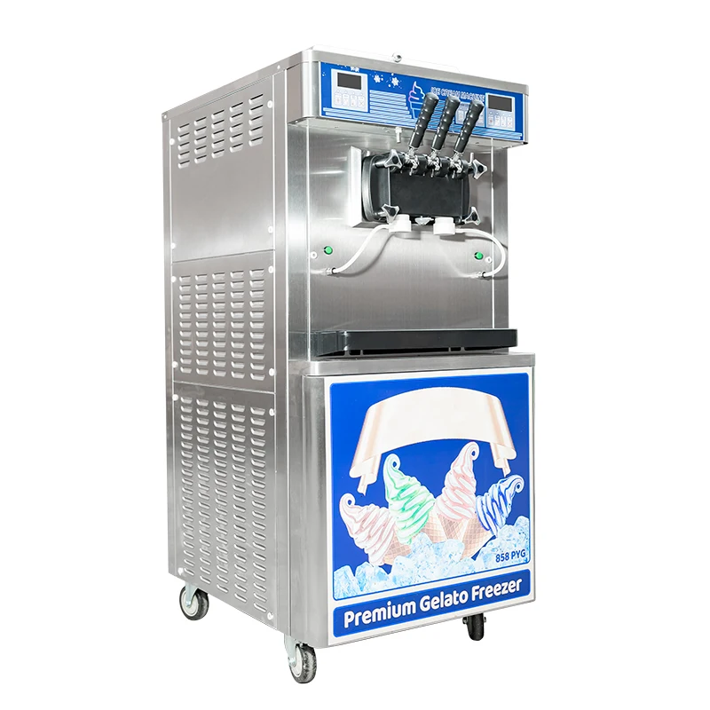 Commercial Table Top Good Quality Stainless Steel Yogurt Soft Serve Ice Cream Machine