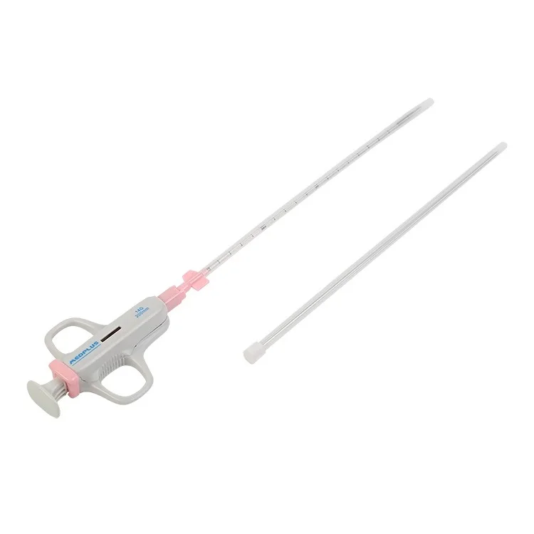 Echo-enhancing sharp needles ensure cutting disposable 18mm pleural biopsy needle