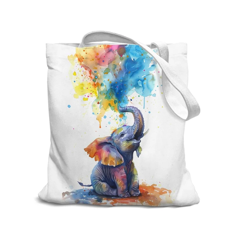 Mini Personalized Eco Bag Supplier Custom Eco Pattern Bags Recycled 100% Cotton Bag Canvas Tote For Kids