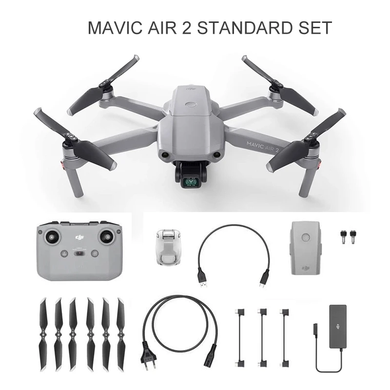 DJI Mavic Air 2 /Mavic Air 2 fly more combo drone with 4k camera 34-min Flight Time 10km 1080p Video Transmission Newest