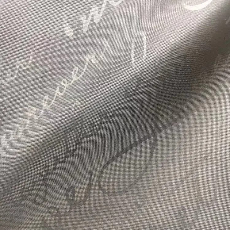Emboss Print 190T Taffeta Lining Fabric for Jacket Suit Garment Apparel Coat Pocket