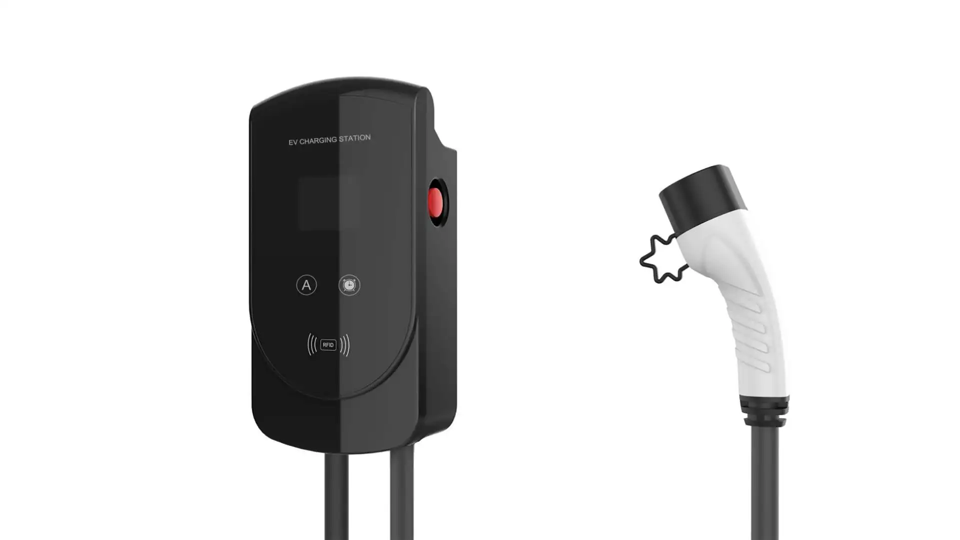  Силовая фабрика IEC 62196 Тип 2 трехфазная 16 А EV настенная зарядная станция 11