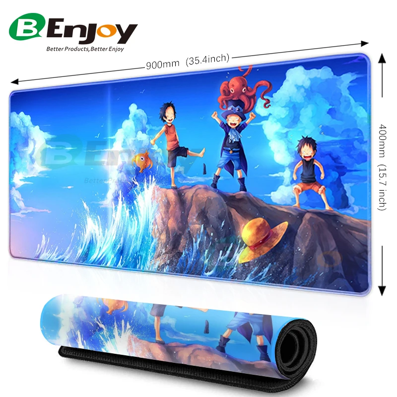 Multifunction Printed Mouse Pads with Cartoon Mouse Mat XXL Neoprene Mousepad Gamer