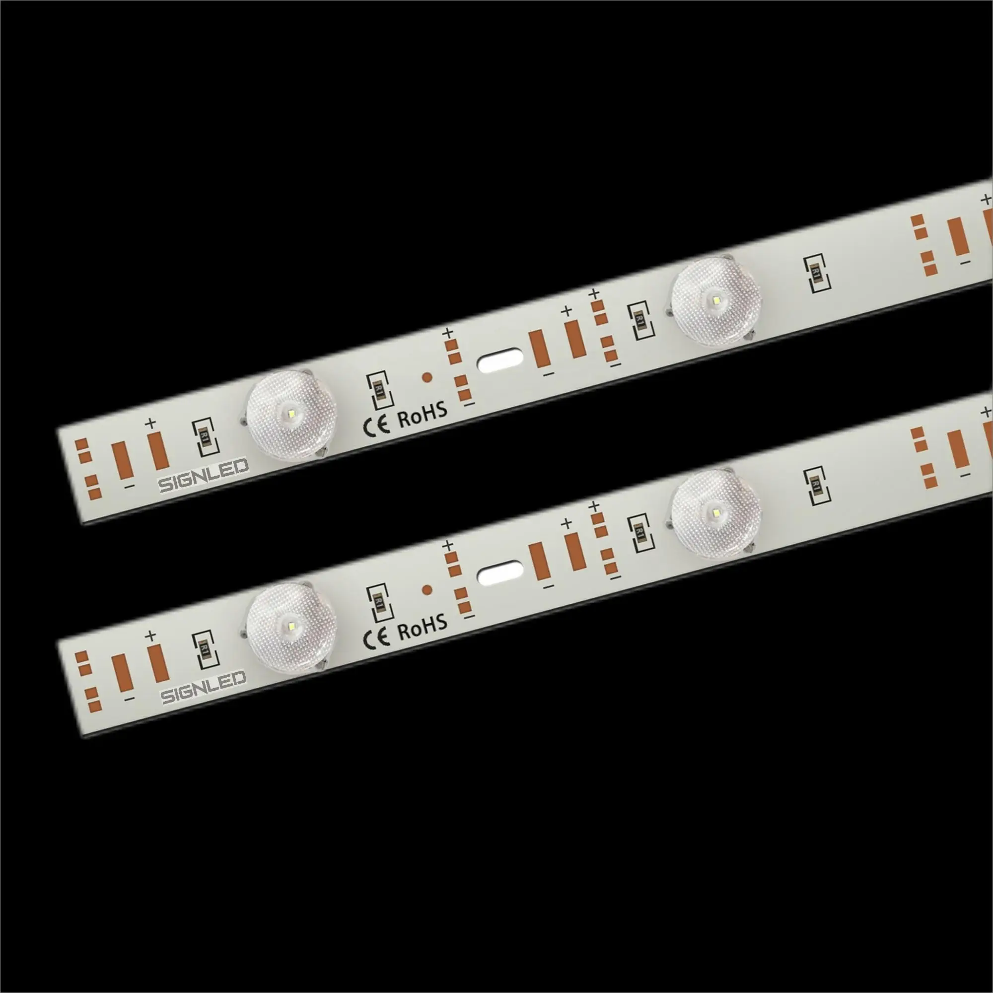 DC12V 24V Led bar light 12pcs smd3030 2835 led rigid strip back light bar for led light box