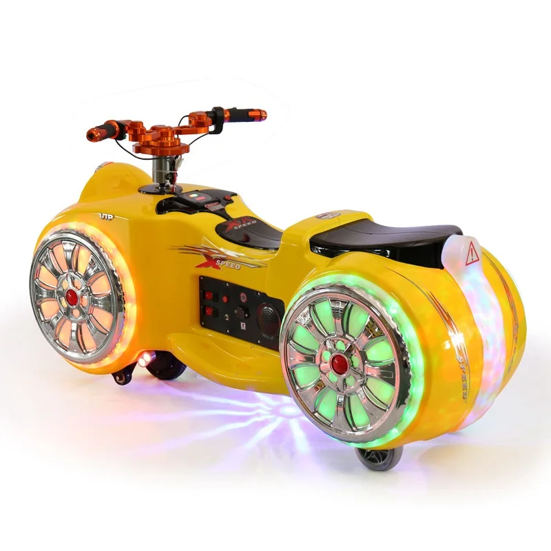 Мотоциклы для парка развлечений, новейшие детские автомобили для катания, электрическая катания 12 В, детские автомобили с бампером