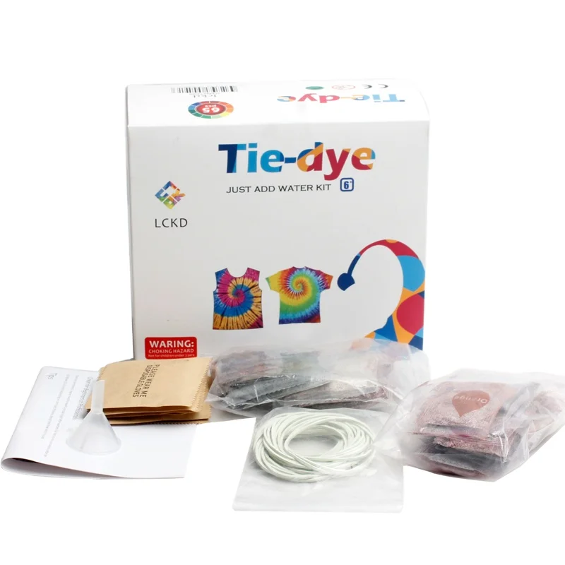 Популярные 8 видов цветов; Не линяет; Тай-дай порошок, смарт-тай-дай комплект для одношаговый большой хлопок ширины и к ткани одежде с помощью в холодной воде