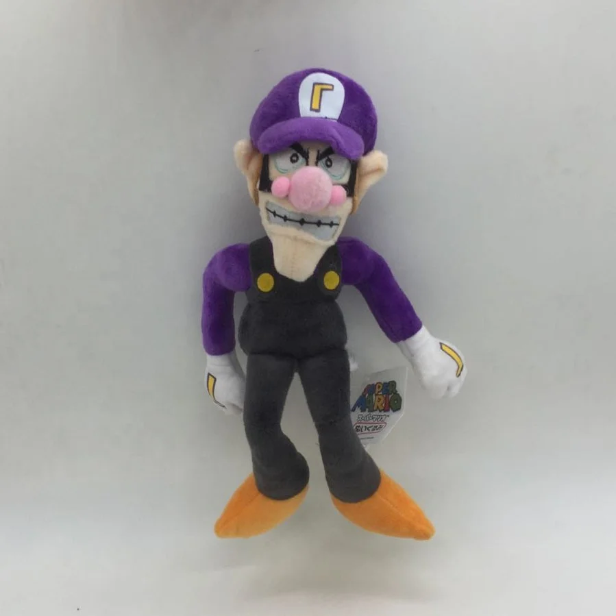 2021 New Super Mario Plush Toys Spot 25cm Wario and Waluigi Plush Doll