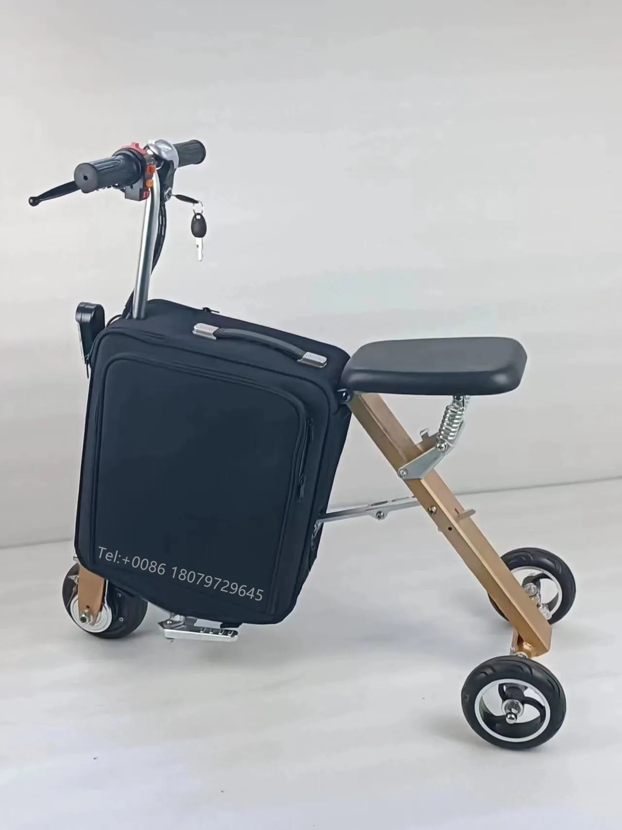 EU stock 3-Wheel Portable Indoor Outdoor Unique Design electricsal Drift Ride High Quality Balance Scooter suitcase