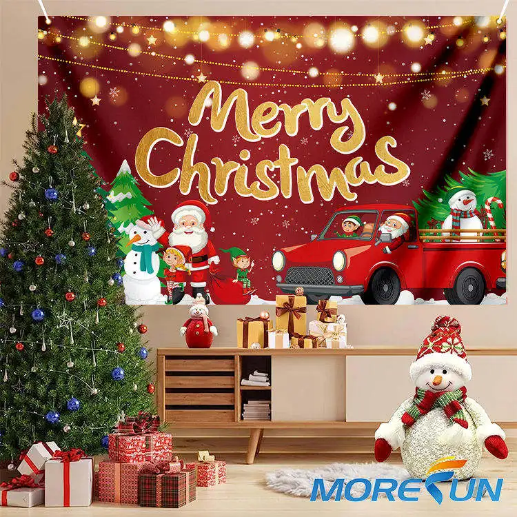 Best-Selling 100% Polyester Custom Printed Bedroom Tapestries Wholesale Wall Hanging Atmosphere Decoration Party Background