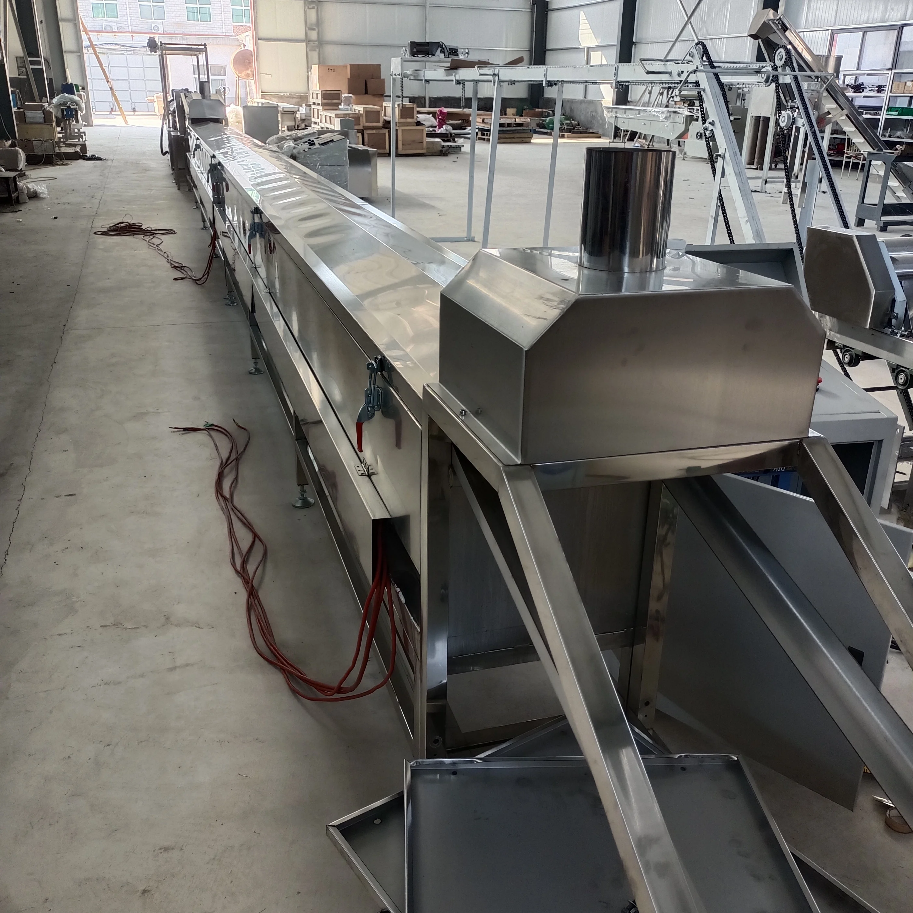 multi layer instant noodle steamer cooker steam drier noodles machine fully automated commercial noodle steam machine