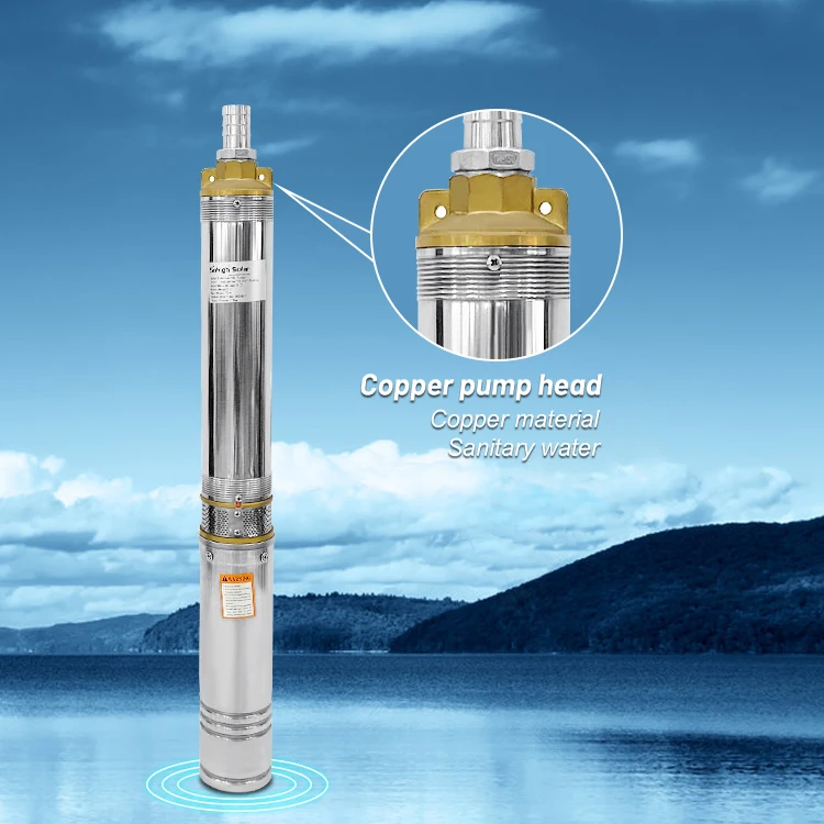 12 v 36 72 volt 1 inch 300 watt 600 w booster pressure kit complete irrigation well solar dc pump for deep well agriculture