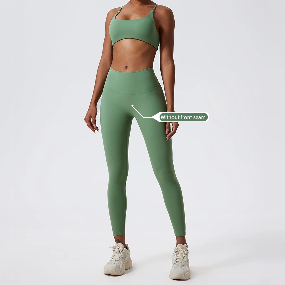 High Quality Yoga Sports Wear Fitness Leggings Woman Athleisure Workout Clothing Popular Sweat Plus Size Leggings Pants