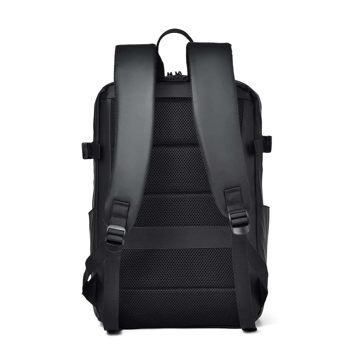 Factory customized  business computer backpack waterproof wear-resistant PU coating large capacity cycling motorcycle  backpack