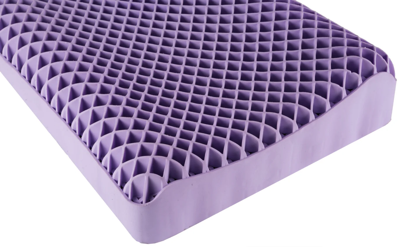 Wholesale Washable Elastomer Ergonomic Neck Honeycomb Structure Tpe Memory Foam Cooling Pillow