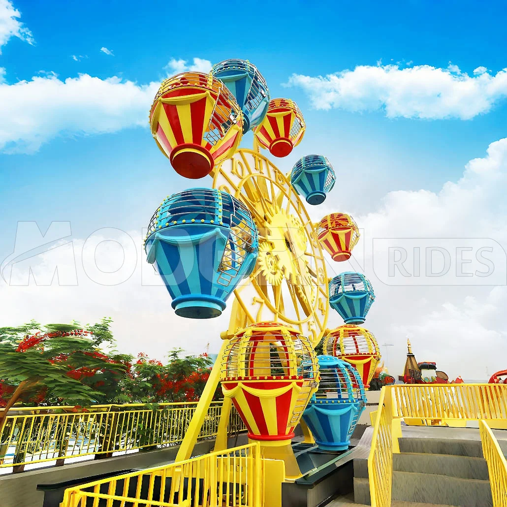 Amusement park facilities attraction park equipment funfair rides mini ferris wheel for sale