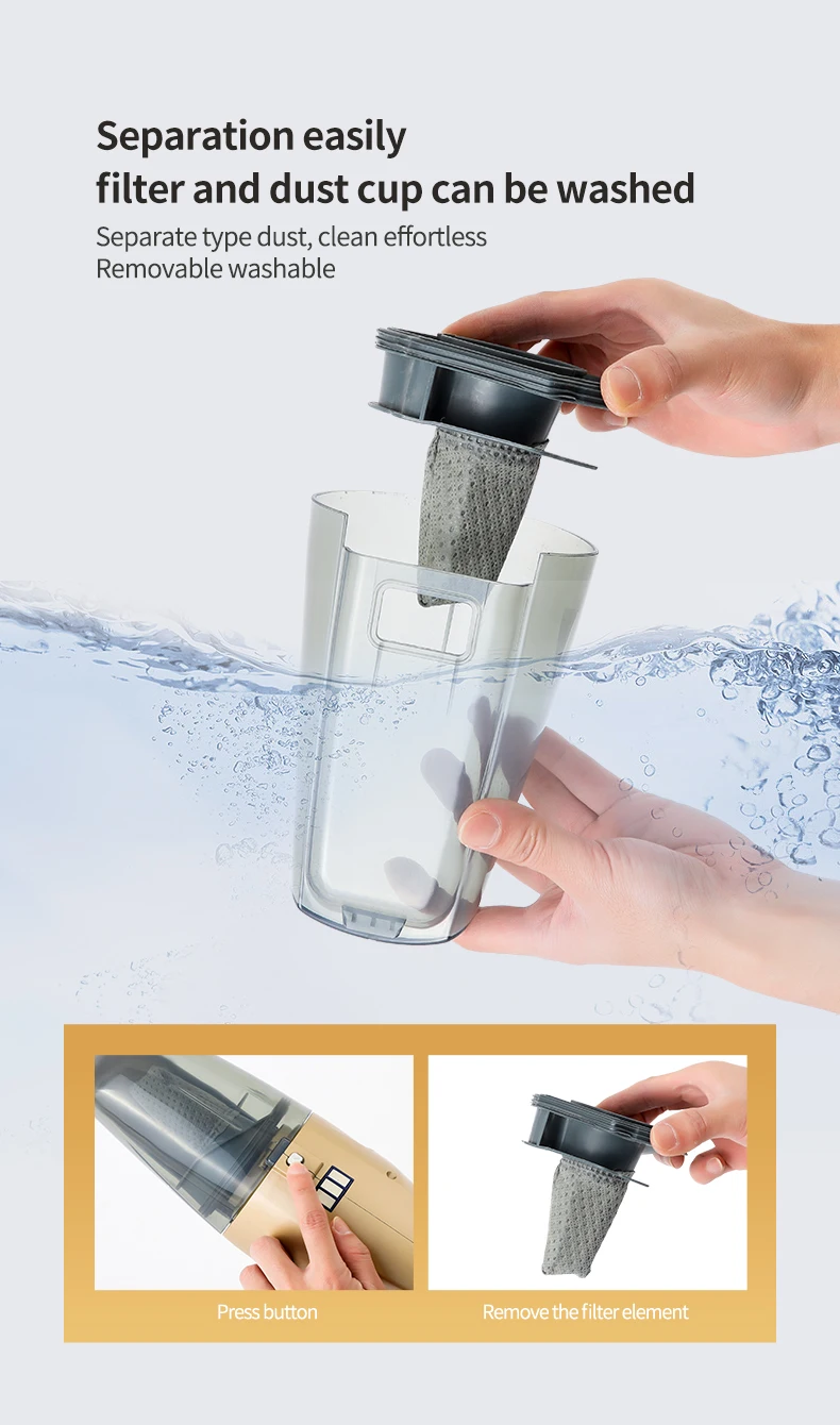 Home Floor Cordless Smart Vacuum Cleaner Handheld For Hardwood Floor Carpet/pet Hair