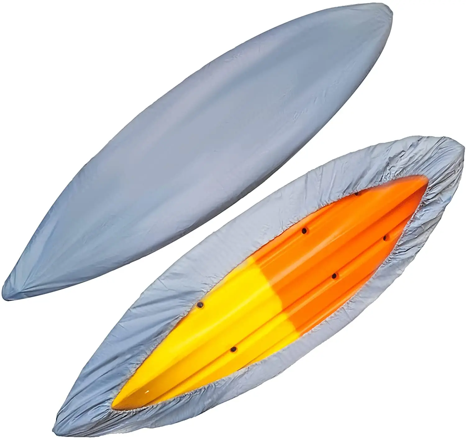 Kayak Cover Waterproof Canoe Storage Dust Sunblock Cover for Fishing Boat Paddle Board