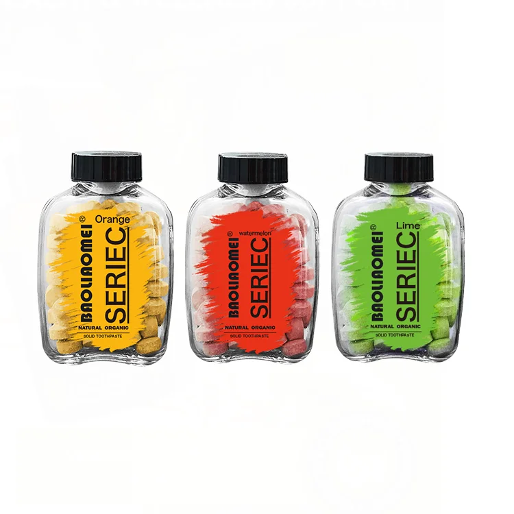 Oral Protect Vegan Toothpaste Tablets Caries Prevention Toothpaste Chewable For Sensitive Tooth