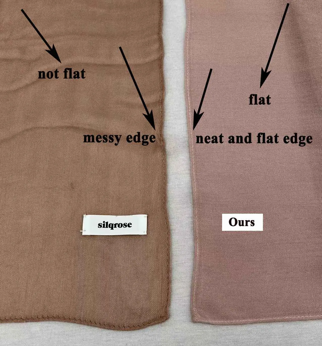 Brand New Excellent Quality Bamboo Modal Hijab Elegant Stitching Hijab Luxury Soft Scarf  For Muslim Women Shawls