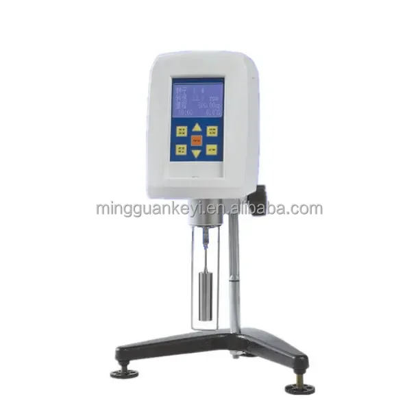 lab rotary digital viscometer with LCD digital display for viscosity testing of soft pack battery materials