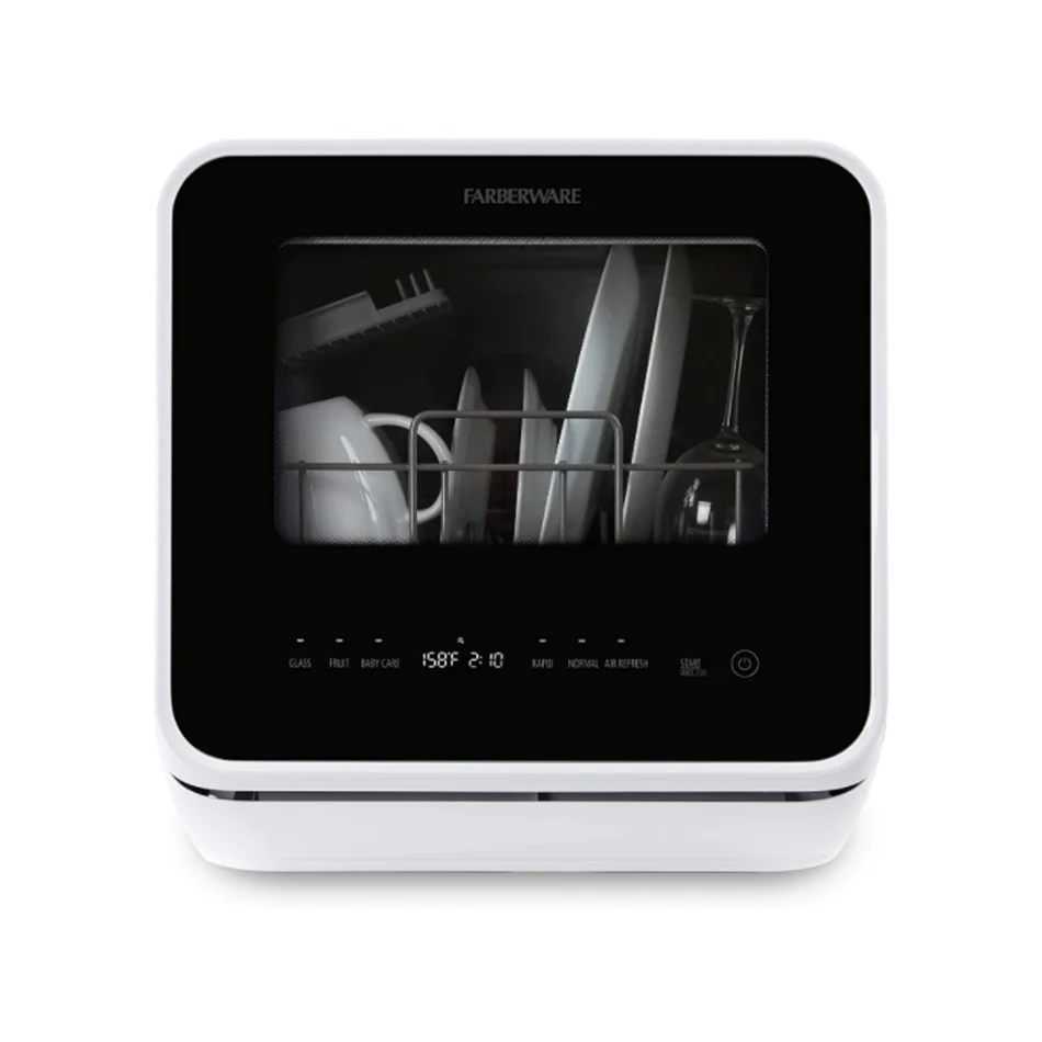 Automatic household ultrasonic dish washer mini portable desktop dishwasher