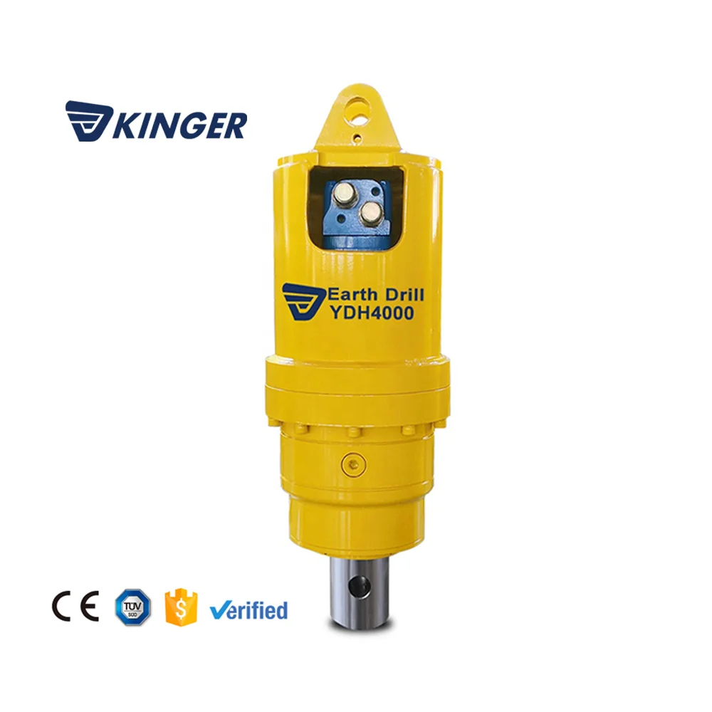 Hot Sale KINGER Brand Mini Excavator Hydraulic Earth Drill