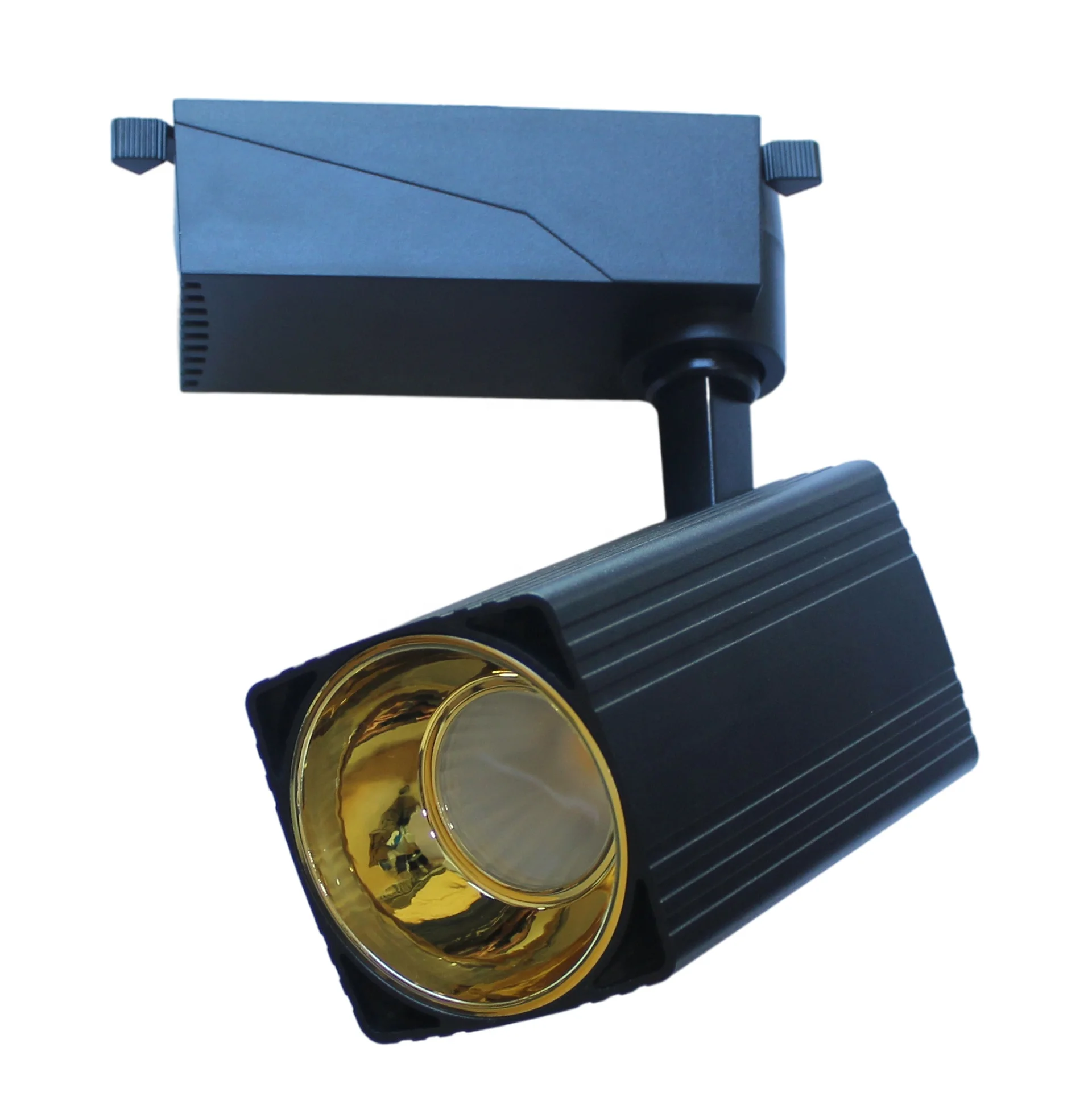 Круглый светодиодный Трековый светильник, современный светильник для магазина, торгового центра, внутреннего использования, квадратная форма, осветительный трек