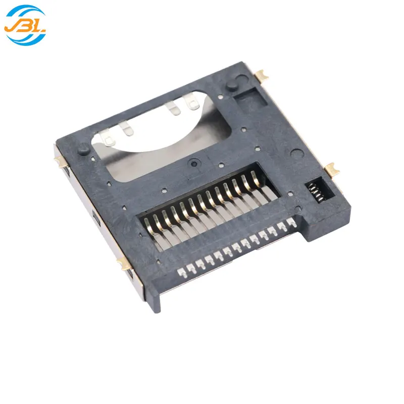 SD Card connector CF card PUSHPUSH self primping TYPE-A connector direct sale with positioning post