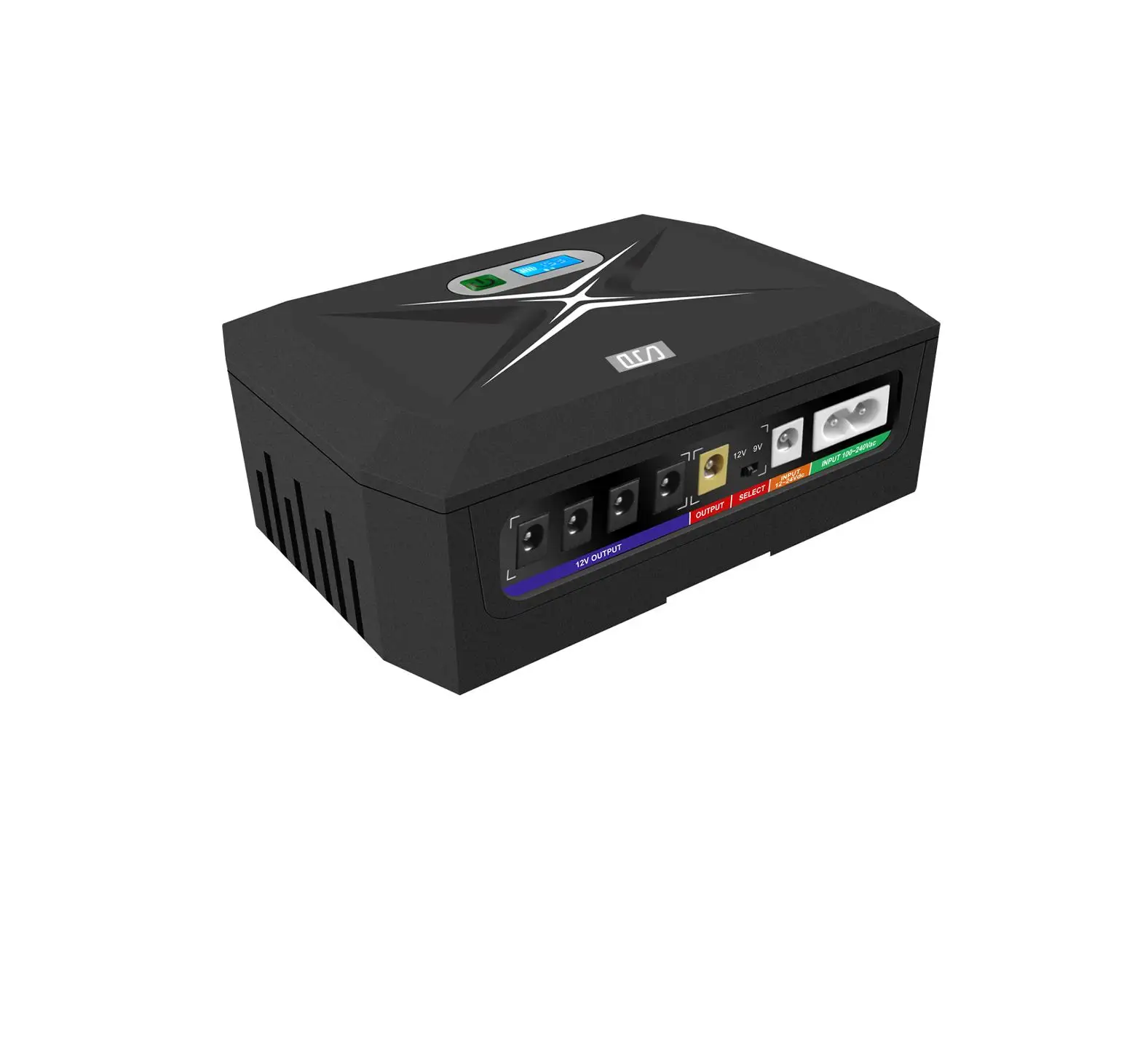 120W Mini DC UPS Lithium Battery Uninterruptible Power Supply 24V Input Voltage for Wifi Router