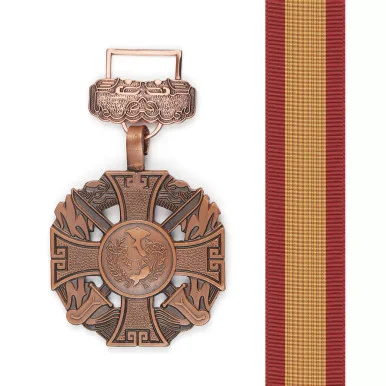 Wholesale custom real gold vietnam cross gallantry medal