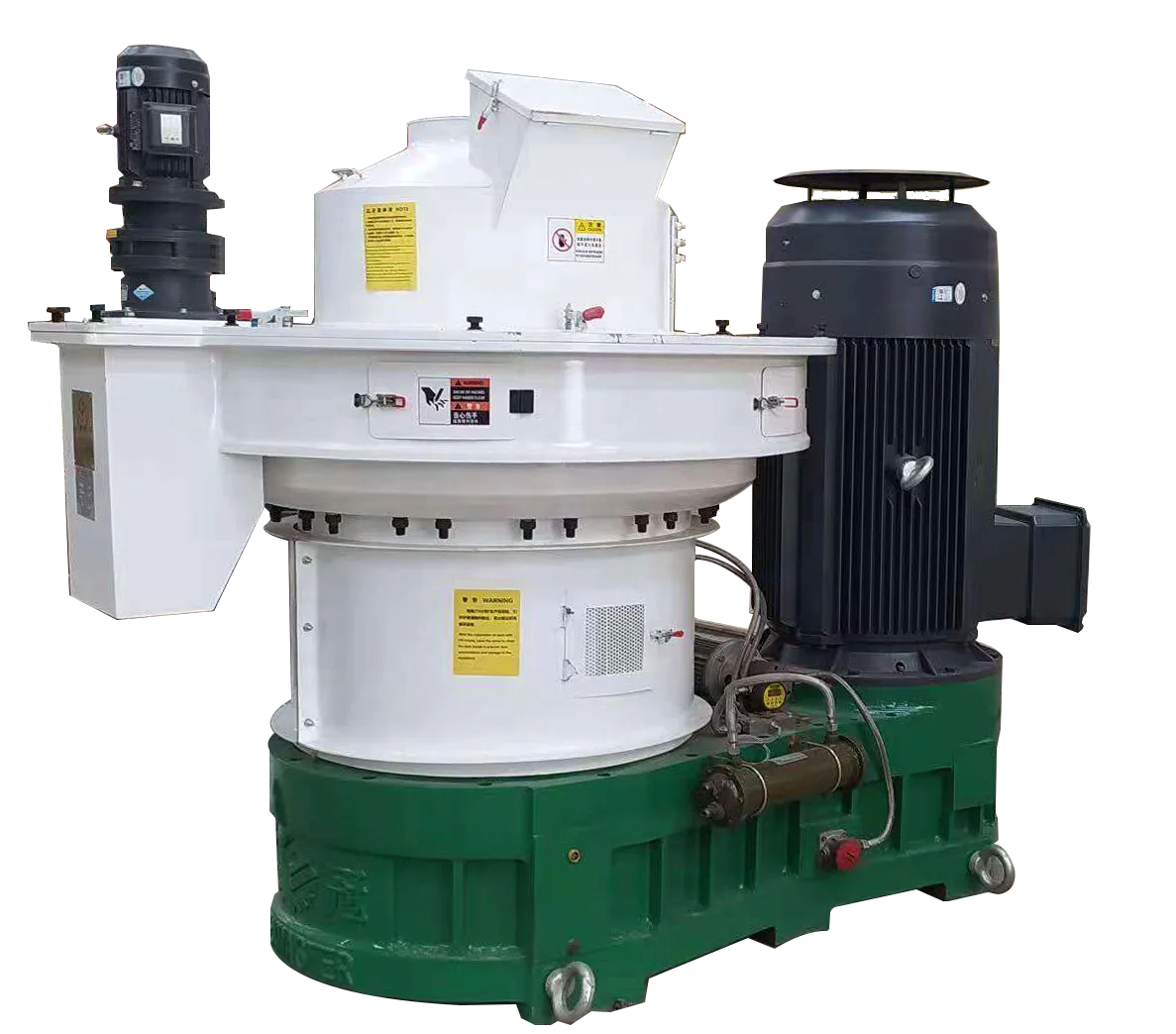 Rotex High Capacity Hot Sale 3-4T/H Capacity Centrifugal Vertical Ring Die Pellet Mill Equipment