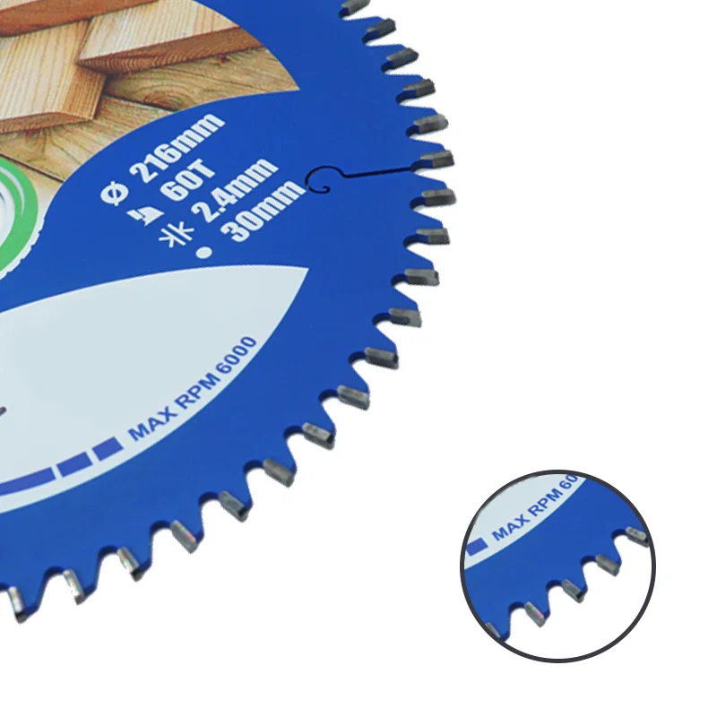 Cutter Blades Profi 60T Carbide Tipped Tct Circular Saw Blade General Purpose Wood Cutting Blade With Factory Price