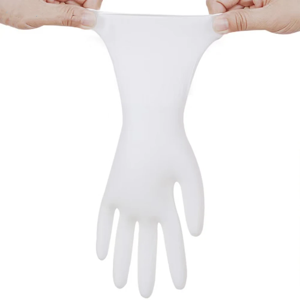 latex gloves wholesale non sterile tattoo supply or kitchen gloves disposable latex  box of 100 logo personalize latex gloves