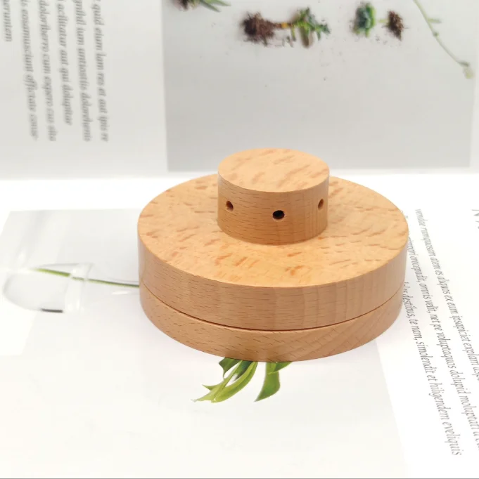 Wooden Smoker Set Cocktail Smoked Wood Lid Kitchen Bar Creative Blending Wood Chip Smoked Set