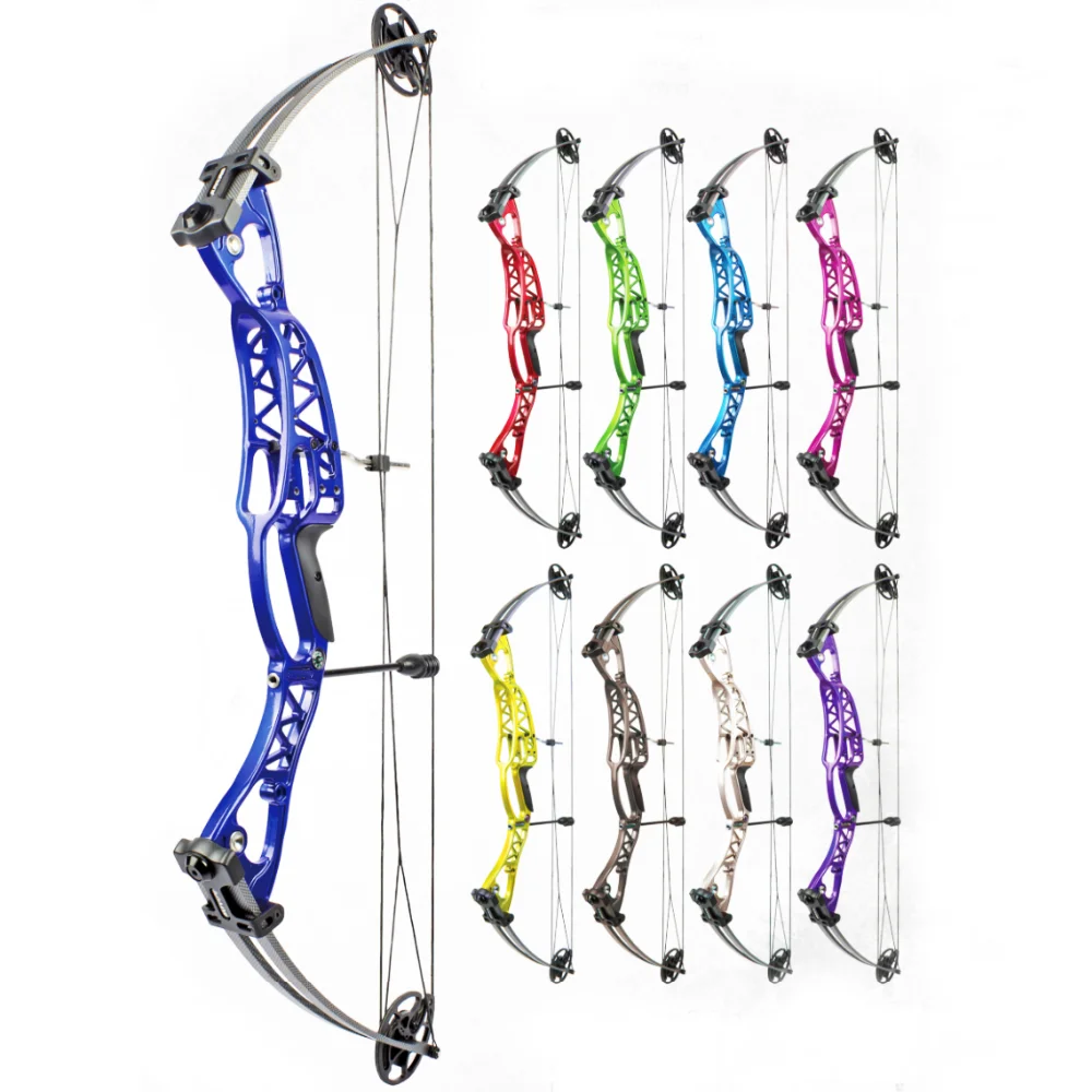 M106 Hunting Fishing Competition Compound Bow  for shooting  Archery Arrow 40-60lbs Magnesium Alloy Riser Laminated Limbs