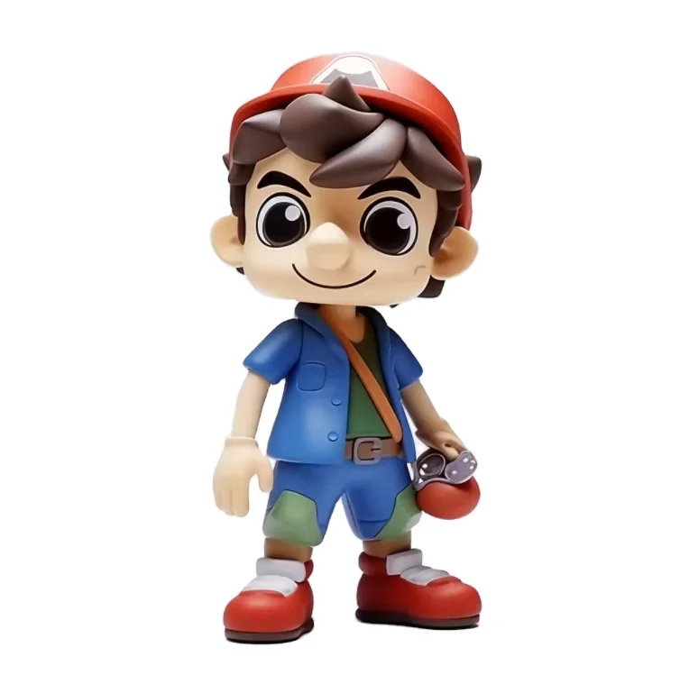 custom cartoon small model figurines customise abs toy sculpture manufacturer 3d plastic vinyl toy
